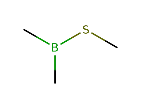 Molecular Structure of 19163-05-4 (Borinic acid, dimethylthio-, methyl ester)