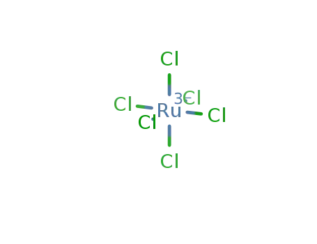 Molecular Structure of 21595-26-6 (hexachlororuthenate(3-))