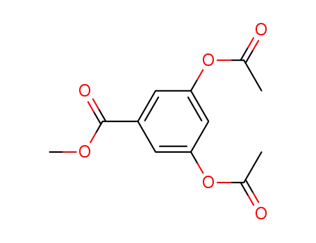 Molecular Structure of 2150-36-9 (METHYL 3,5-DIACETOXYBENZOATE)