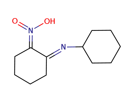 Molecular Structure of 112683-44-0 (2-(cyclohexylimino)-1-aci-nitrocyclohexane)