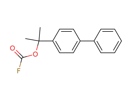 2-(p-Biphenylyl)-iso-propyloxycarbonylfluorid
