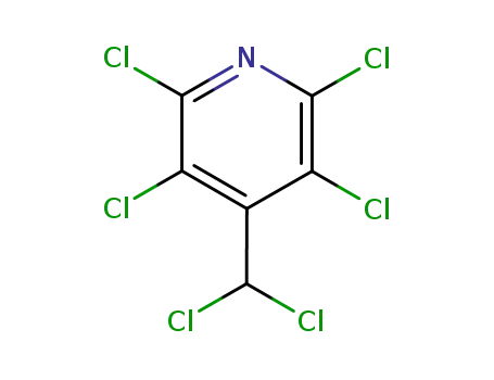 Molecular Structure of 37665-08-0 (4-dichloromethyl-2,3,5,6-tetrachloropyridine)