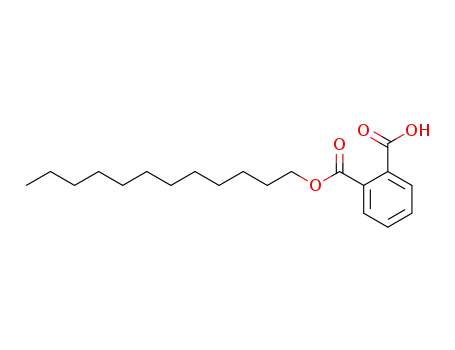 Molecular Structure of 21577-80-0 (dodecyl hydrogen phthalate)
