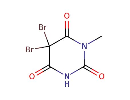 5,5-dibromo-1-methyl-barbituric acid