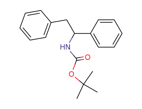 (1,2-diphenyl-ethyl)-carbamic acid <i>tert</i>-butyl ester