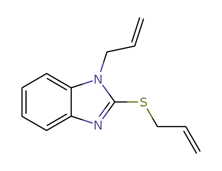 Molecular Structure of 124530-69-4 (1,2-diallyl sulfanyl-1H-benzoimidazole)
