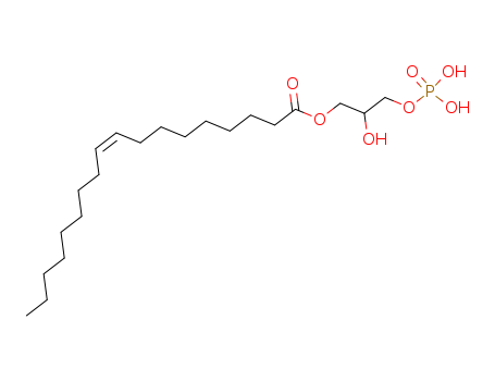 9-Octadecenoic acid(9Z)-, 2-hydroxy-3-(phosphonooxy)propyl ester