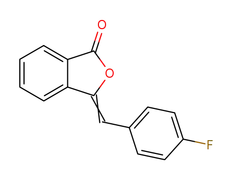 Molecular Structure of 2558-18-1 (3-[(4-Fluorophenyl)methylene]phthalide)