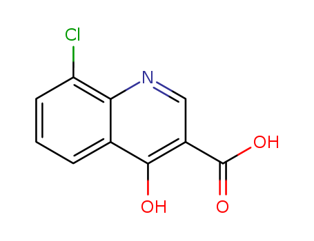 8-Chloro-4-hydroxy-3-quinolinecarboxylic acid