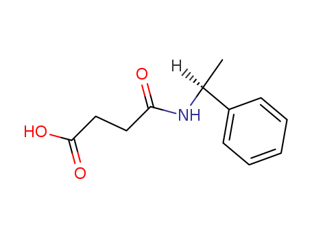 Butanoic acid,4-oxo-4-[[(1S)-1-phenylethyl]amino]-