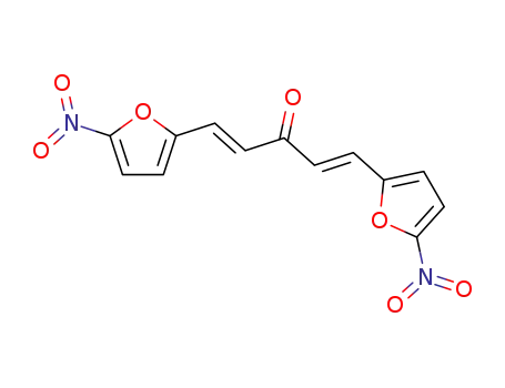 Molecular Structure of 2152-70-7 (1,5-bis(5-nitro-2-furyl)penta-1,4-dien-3-one)