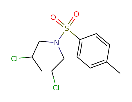 N- (2- 클로로 에틸) -N- (2- 클로로 프로필) -p- 톨루엔 설폰 아미드