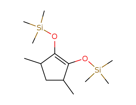 Molecular Structure of 50462-15-2 (3,5-Dimethyl-1,2-bis(trimethylsiloxy)-1-cyclopenten)