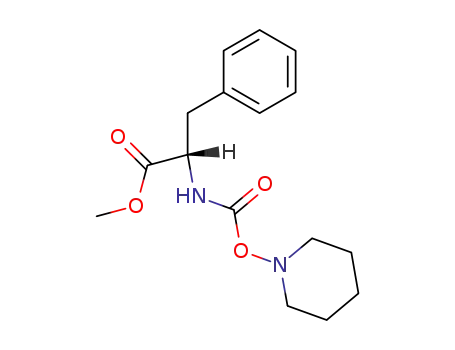 N-Piperidinooxycarbonyl-L-phenylalanin-methylester