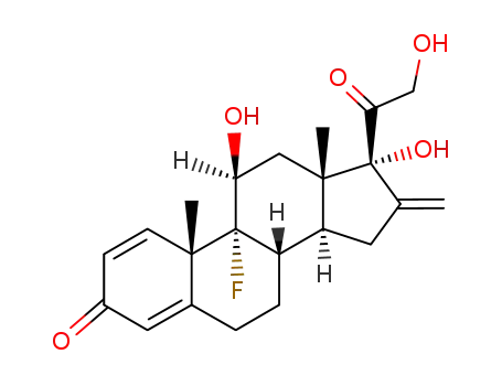 Molecular Structure of 2193-87-5 (fluprednidene)