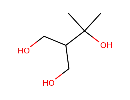 Molecular Structure of 35633-29-5 (2-hydroxymethyl-3-methyl-butane-1,3-diol)