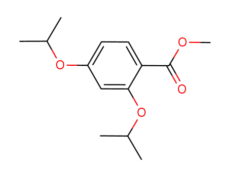 Molecular Structure of 945745-54-0 (methyl 2,4-diisopropyl benzoate)