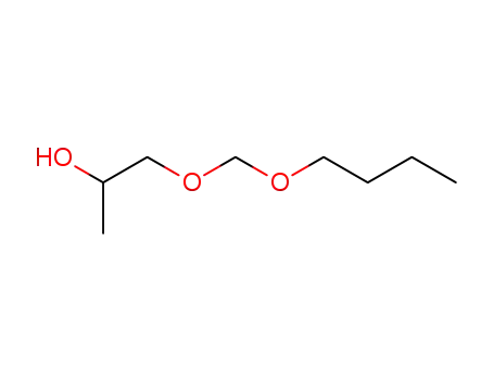 Molecular Structure of 59569-56-1 (1-butoxymethoxy-propan-2-ol)