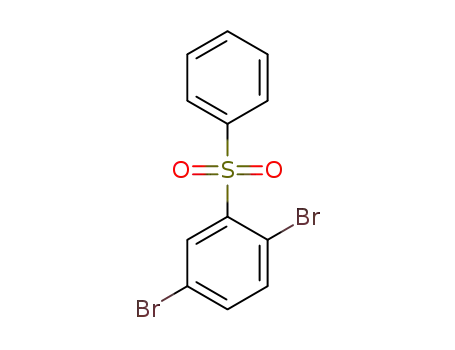 Molecular Structure of 1312951-81-7 (2-benzenesulfonyl-1,4-dibromobenzene)