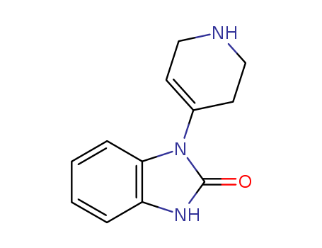1,3-Dihydro-1-(1,2,3,6-tetrahydro-4-pyridinyl)-2H-benzimidazole-2-one, 97% 2147-83-3