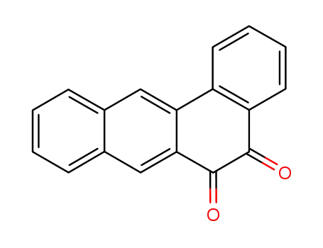Molecular Structure of 18508-00-4 (tetraphene-5,6-dione)