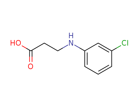 b-Alanine, N-(3-chlorophenyl)-