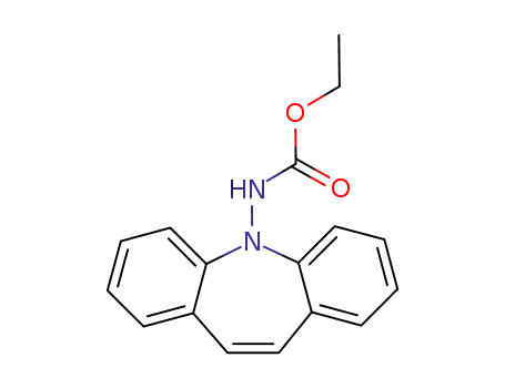 Molecular Structure of 118794-86-8 (5-(N-Ethoxycarbonylamino)-dibenz<b,f,>azepin)