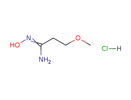 N'-Hydroxy-3-methoxypropanimidamide hydrochloride