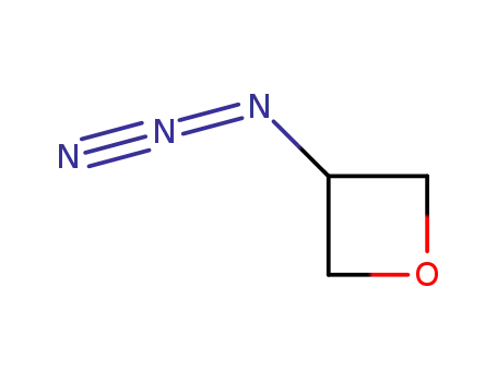 Molecular Structure of 81764-67-2 (3-Azidooxetane)