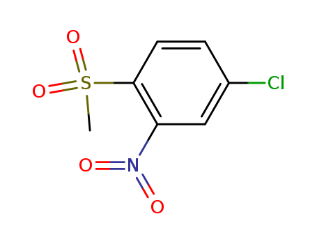 Benzene, 4-chloro-1-(methylsulfonyl)-2-nitro-
