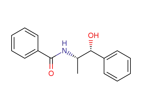 Molecular Structure of 5267-71-0 (Benzamide, N-[(1S,2R)-2-hydroxy-1-methyl-2-phenylethyl]-)