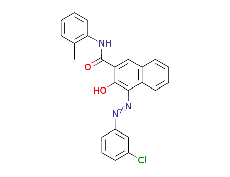 4-[(3-クロロフェニル)アゾ]-3-ヒドロキシ-N-(2-メチルフェニル)-2-ナフタレンカルボアミド