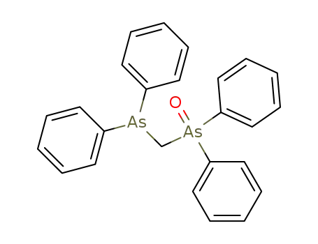 Molecular Structure of 856837-45-1 ((diphenylarsino-methyl)-diphenyl-arsine oxide)