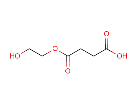 Molecular Structure of 21583-38-0 ((2-hydroxyethyl) hydrogen succinate)
