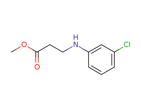 b-Alanine, N-(3-chlorophenyl)-, methyl ester