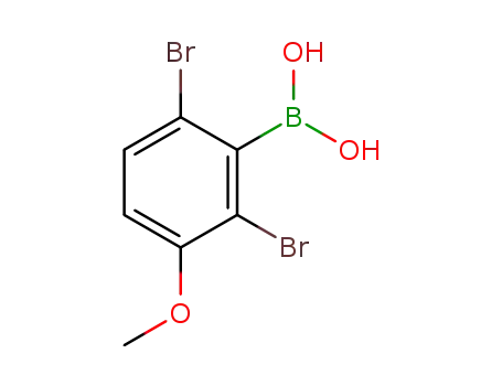 (2,6-DIBROMO-5-METHOXY)벤젠보론산