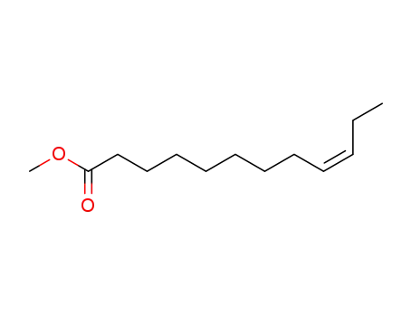 Molecular Structure of 56219-05-7 (9-dodecenoic acid, methyl ester)