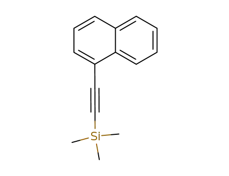 1-(1-Naphthyl)-2-(trimethylsilyl)acetylene