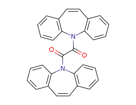 Molecular Structure of 119872-39-8 (1,2-Bis(5H-dibenz<b,f>azepin-5-yl)ethan-1,2-dion)