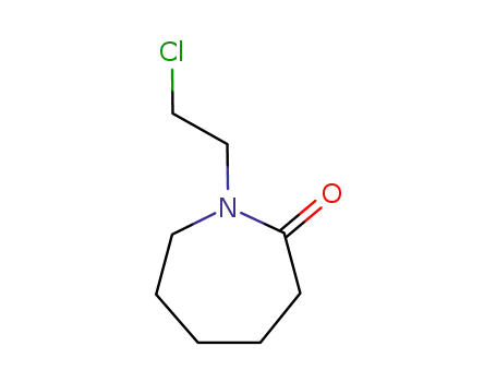 Molecular Structure of 90952-48-0 (N-(2-chloroethyl)caprolactam)