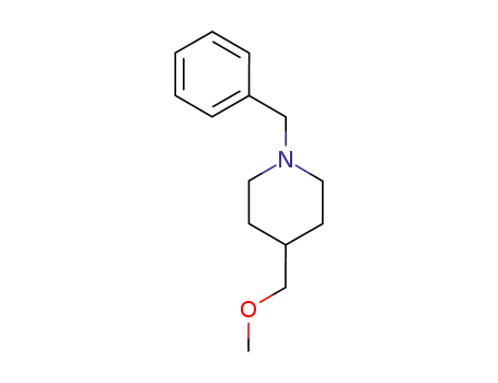 Molecular Structure of 101775-64-8 (1-benzyl-4-methoxymethyl-piperidine)