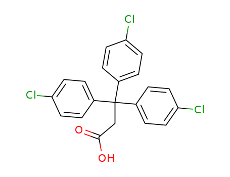 3,3,3-tris-(4-chlorophenyl)-propionic acid