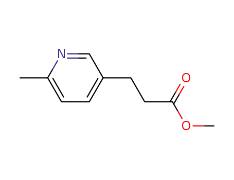 2-methylpyridine-5-propionic acid methyl ester