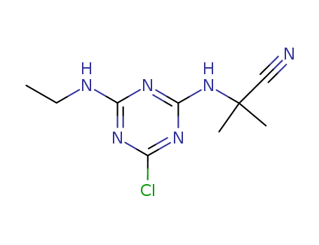 Propanenitrile,2-[[4-chloro-6-(ethylamino)-1,3,5-triazin-2-yl]amino]-2-methyl-