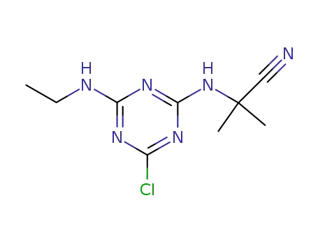 ２－（４－クロロ－６－エチルアミノ－１，３，５－トリアジン－２－イルアミノ）－２－メチルプロピオノニトリル