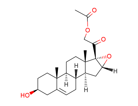 5-pregnen-16, 17-epoxy-3β, 21-diol-20-one 21-acetate