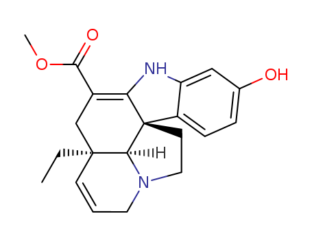 Aspidospermidine-3-carboxylicacid, 2,3,6,7-tetradehydro-16-hydroxy-, methyl ester, (5a,12R,19a)- cas  22149-28-6
