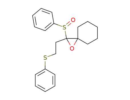 2-(Benzenesulfinyl)-2-[2-(phenylsulfanyl)ethyl]-1-oxaspiro[2.5]octane