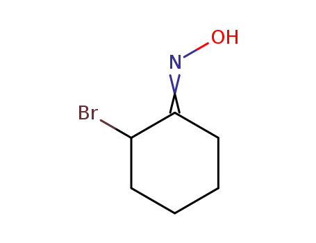 Molecular Structure of 70224-65-6 (2-Bromocyclohexanonoxim)