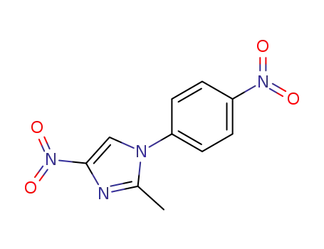 Molecular Structure of 21721-92-6 (1-(4-NITROPHENYL)-2-METHYL-4-NITROIMIDAZOLE)